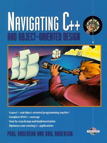 Beispielbild fr Navigating C++ and Object-Oriented Design (Bk/CD-ROM) zum Verkauf von SecondSale