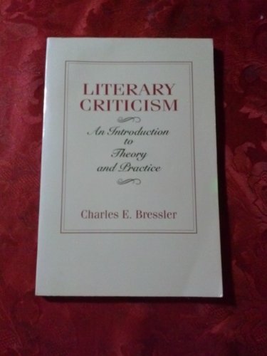 9780135330012: Literary Criticism: An Introduction to Theory and Practice