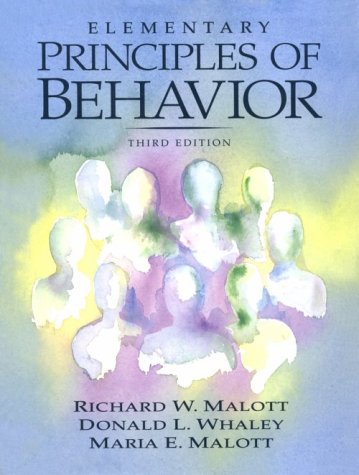9780135335710: Elementary Principles of Behavior
