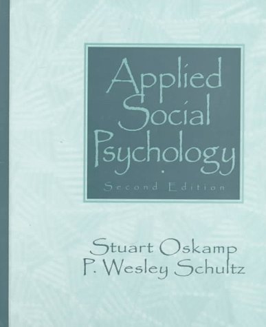 9780135338377: Applied Social Psychology