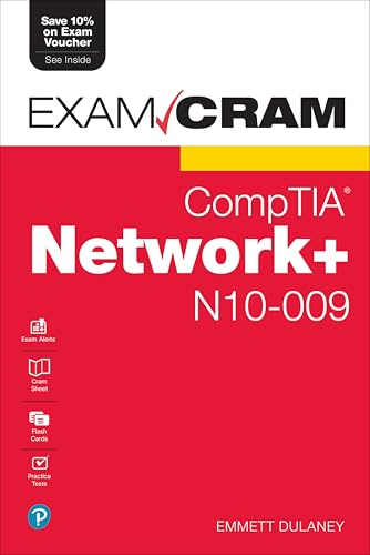 9780135340837: CompTIA Network+ N10-009 Exam Cram