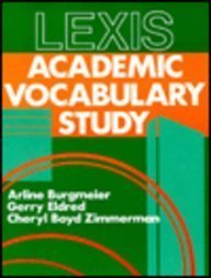 Beispielbild fr Lexis: Academic Vocabulary Study zum Verkauf von WorldofBooks