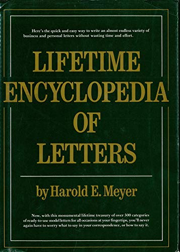 Imagen de archivo de Lifetime Encyclopedia of Letters a la venta por Hastings of Coral Springs