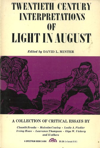 9780135366073: Faulkner's "Light in August": A Collection of Critical Essays (20th Century Interpretations S.)
