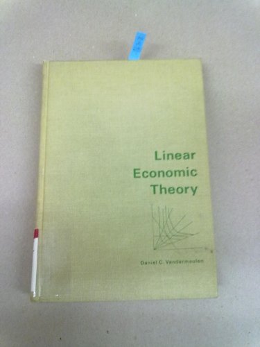 9780135368961: Linear Economic Theory