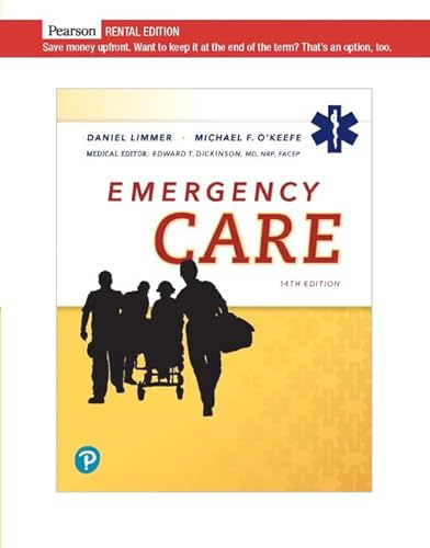 Beispielbild fr Emergency Care [RENTAL EDITION] zum Verkauf von Books Unplugged