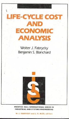 Imagen de archivo de Life-Cycle Cost and Economic Analysis a la venta por Better World Books