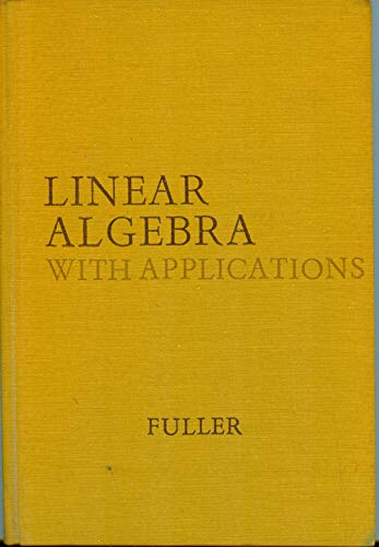 Stock image for Linear Algebra With Applications for sale by Bingo Used Books