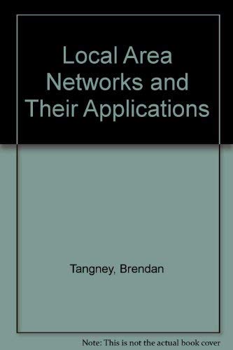 9780135395608: Local Area Networks and Their Applications