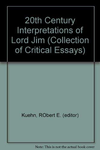Beispielbild fr Lord Jim": A Collection of Critical Essays (20th Century Interpretations S.) zum Verkauf von Kennys Bookshop and Art Galleries Ltd.