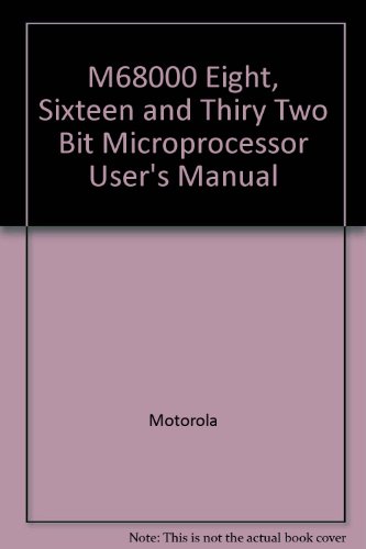 9780135416655: M68000 8-/16-32-Bit Microprocessors User's Manual