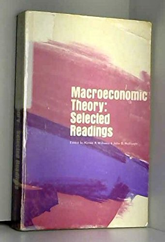 9780135425480: Macroeconomic Theory: Selected Readings