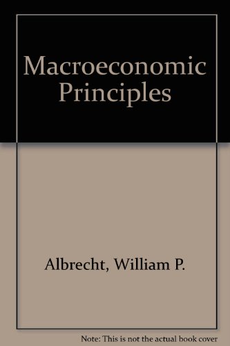 Beispielbild fr Macroeconomic Principles zum Verkauf von HPB-Red