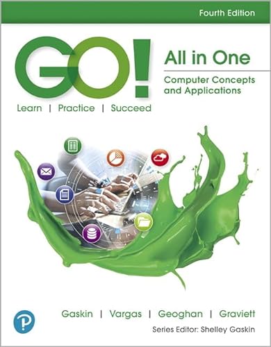 Imagen de archivo de GO! All in One : Computer Concepts and Applications a la venta por Better World Books