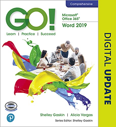 Imagen de archivo de GO! with Microsoft Office 365, Word 2019 Comprehensive a la venta por Books Unplugged