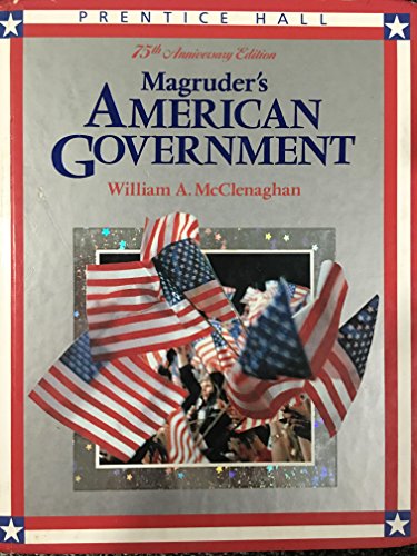 Beispielbild fr Magruder's American Government, 1992 zum Verkauf von Wonder Book