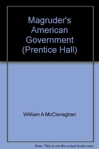 9780135445457: Magruder's American Government (Prentice Hall)