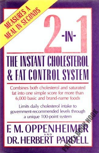 Stock image for Two in One : The Instant Cholesterol and Fat Control System for sale by Better World Books