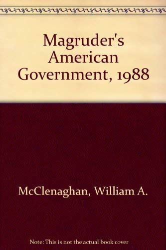 9780135454848: Magruder's American Government, 1988