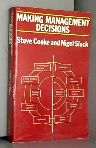 Imagen de archivo de Making Management Decisions a la venta por WorldofBooks