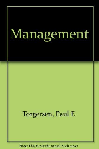 Stock image for Management : An Integrated Approach for sale by Better World Books