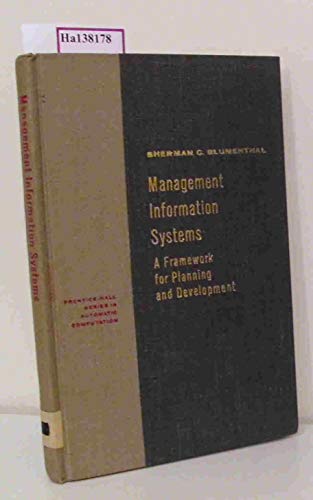Imagen de archivo de Management Information Systems: A Framework for Planning and Development a la venta por ThriftBooks-Atlanta