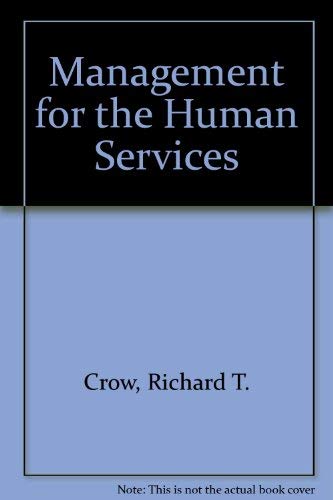 9780135486528: Management for the Human Services