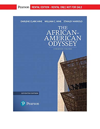 Stock image for The African-American Odyssey, Combined Volume [RENTAL EDITION] for sale by My Dead Aunt's Books