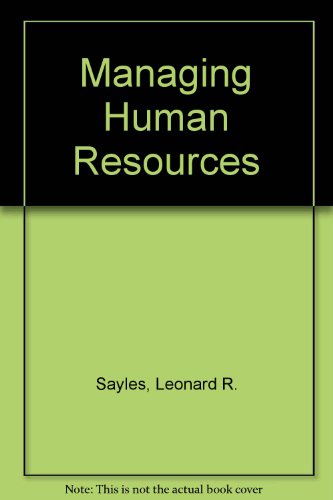 9780135504185: Managing Human Resources