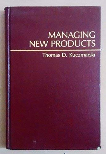 Stock image for Managing New Products : Competing through Excellence for sale by Dromanabooks