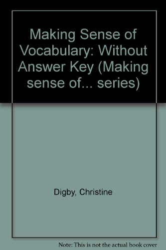 9780135542217: Without Answer Key (Making sense of... series)