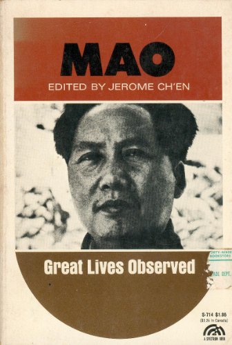 Stock image for Mao (Great Lives Observed) for sale by Wonder Book