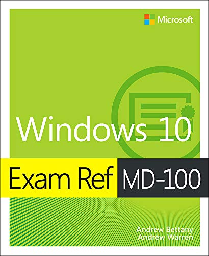 Beispielbild fr Exam Ref MD-100 Windows 10 zum Verkauf von Zoom Books Company