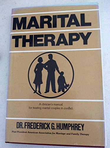 Stock image for Marital Therapy for sale by Virginia Martin, aka bookwitch