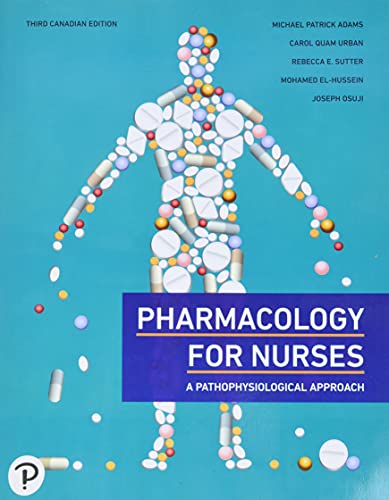 Beispielbild fr Pharmacology for Nurses, Canadian Edition zum Verkauf von Books Unplugged