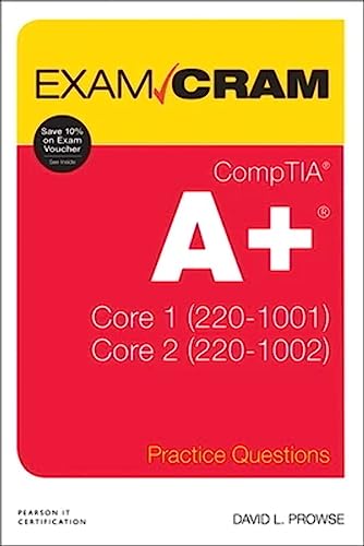 9780135566268: CompTIA A+ Practice Questions Exam Cram Core 1 (220-1001) and Core 2 (220-1002)