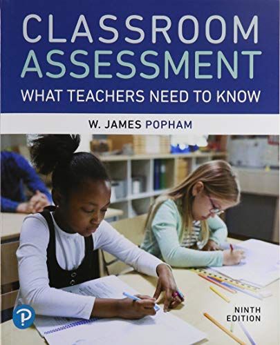 Imagen de archivo de Classroom Assessment: What Teachers Need to Know a la venta por Buchpark