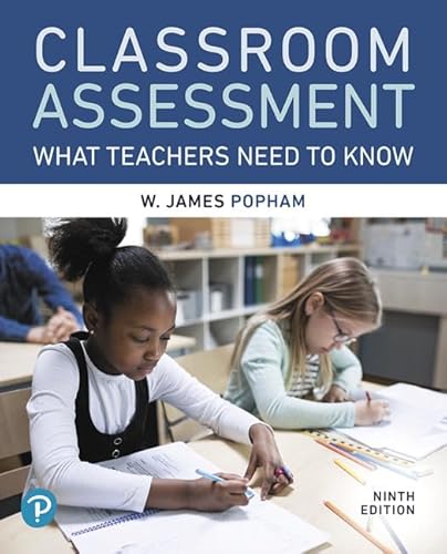 Stock image for Classroom Assessment: What Teachers Need to Know plus MyLab Education with Pearson eText -- Access Card Package for sale by BookHolders