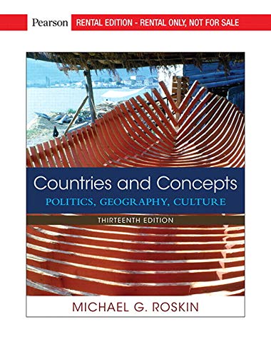 9780135569481: Countries and Concepts: Politics, Geography, Culture [RENTAL EDITION]