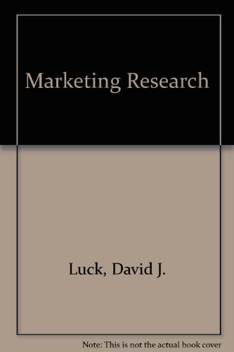 9780135575956: Marketing Research