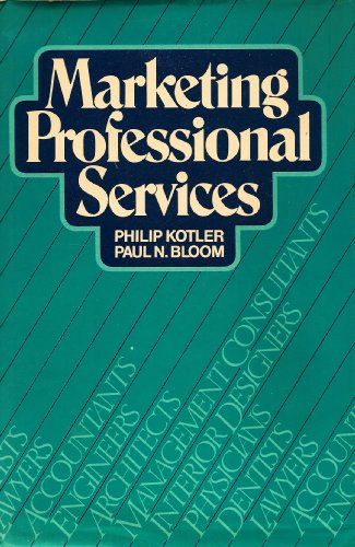 Stock image for Marketing Professional Services for sale by Wonder Book