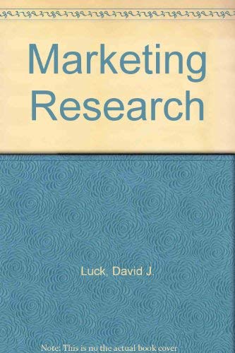 9780135576373: Marketing Research