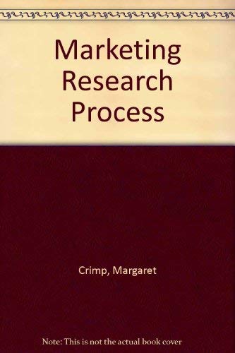 9780135577103: Marketing Research Process