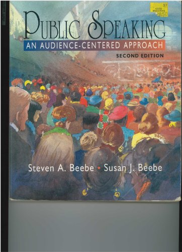 9780135582220: Public Speaking: An Audience-Centered Approach