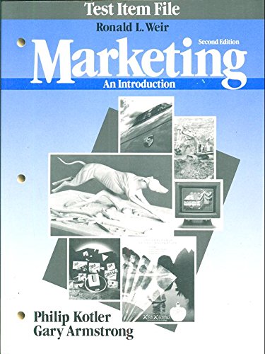 9780135588833: Marketing: An Introduction
