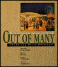 Imagen de archivo de Out of Many : A History of the American People : Brief Edition a la venta por Wonder Book