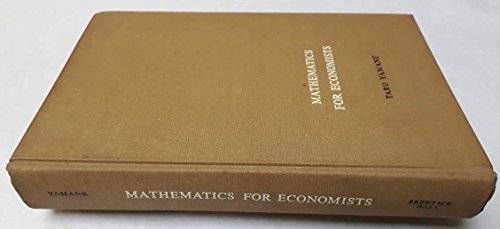 9780135624968: Mathematics for Economists