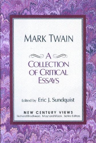 Stock image for Mark Twain: A Collection of Critical Essays (New Century Views) for sale by Wonder Book