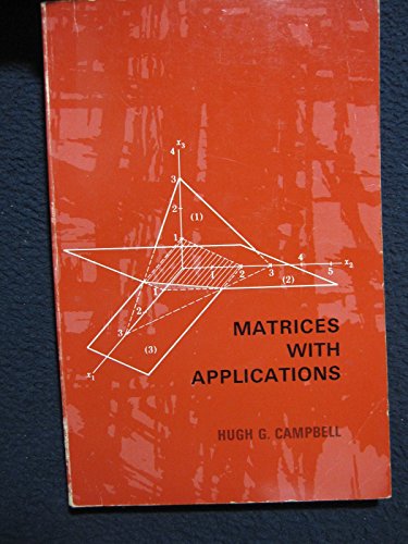 Imagen de archivo de Matrices With Applications a la venta por Wonder Book