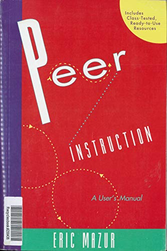Imagen de archivo de Peer Instruction: A User's Manual a la venta por HPB-Red